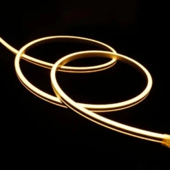 Warm White Neon Flex 2700K 24V 6x12mm IP67 Waterproof Free Cut -Atom Led warm white neon flex 2700k 24v 6x12mm ip67 waterproof 5mm cut 462585