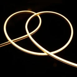 Warm White Neon Flex 2700K 24V 6x12mm IP67 Waterproof Free Cut -Atom Led warm white neon flex 2700k 24v 6x12mm ip67 waterproof 5mm cut 746644