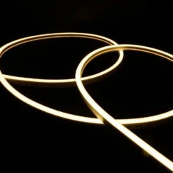 Warm White Neon Flex 3000K 24V 6x12mm IP67 Waterproof Free Cut -Atom Led warm white neon flex 3000k 24v 6x12mm ip67 waterproof 5mm cut 511570