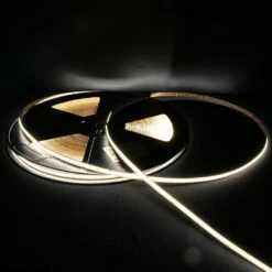 Ultra Long Warm White 3000K COB LED Strip 48V 480LEDs/m IP20 -Atom Led warm white cob led strip 48v 4000k