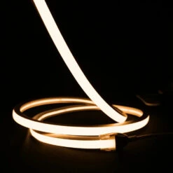 Extra Long 18x16mm Warm White 48V IP68 Top Bend Waterproof 30 Metre -Atom Led warm white neon flex 48v 18x16mm top bend extra long 2