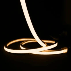 Extra Long 18x16mm Warm White 48V IP68 Top Bend Waterproof 30 Metre -Atom Led warm white neon flex 48v 18x16mm top bend extra long 5