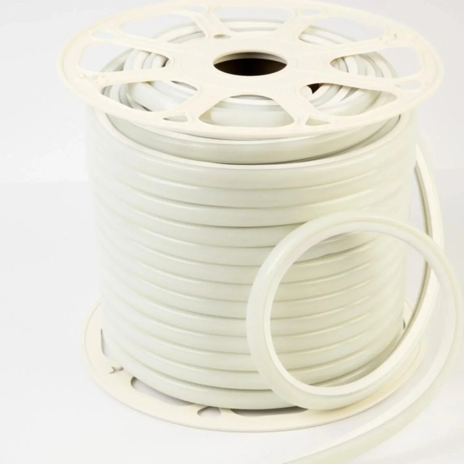 Cool White Neon Flex 16x16mm D Shape Vertical Bend 120LEDs/m 220V 240V IP65 With UK Plug 15 Cool White Neon Flex 16x16mm D Shape Vertical Bend 120LEDs/m 220V 240V IP65 With UK Plug - Image 13