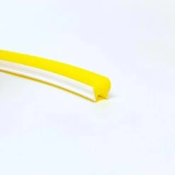 Lemon Yellow Silicone Neon Flex Tube Diffuser Body For LED Strip Lights Neon Signs 8mm